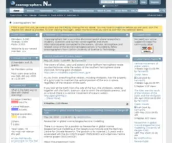 Oceanographers.net(Türkiye'De) Screenshot