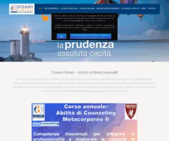 Oceanosintesi.org(Formazione counseling) Screenshot