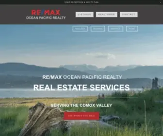 Oceanpacificrealty.com(RE/MAX Ocean Pacific Realty) Screenshot