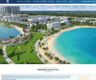 Oceanpark-Vinhomes.com.vn(Đại đô thị Vinhomes Ocean Park Gia Lâm) Screenshot