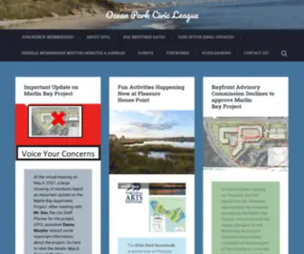 Oceanparkcivicleague.org(Oceanparkcivicleague) Screenshot