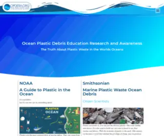 OceanplastiCDebriseducationresearchawareness.org(OceanplastiCDebriseducationresearchawareness) Screenshot