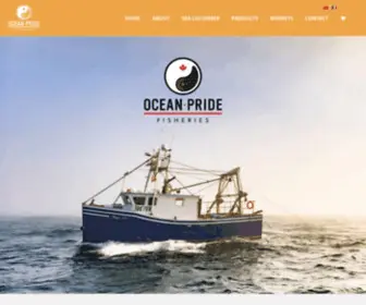 Oceanpridefisheries.com(Specialty Seafood Pioneers Since 1986) Screenshot