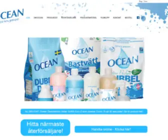 Oceanprodukter.se(Miljövänliga) Screenshot