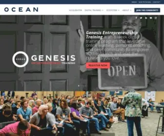 Oceanprograms.com(Where Faith & Entrepreneurship Intersect) Screenshot