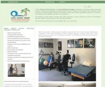 Oceanpt.net(Ocean Physical Therapy) Screenshot