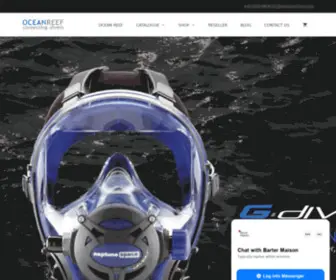 Oceanreefasia.com(Full Face Mask) Screenshot