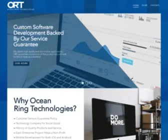 Oceanringtech.com(Ort-site-vue) Screenshot