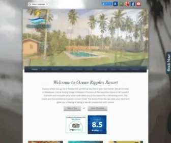 Oceanrippleswd.com(Ocean Ripples Resort) Screenshot