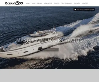 Oceans500.com(With more than 25 years of experience) Screenshot