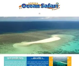 Oceansafari.com.au(Ocean Safari Website) Screenshot