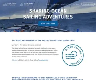 Oceansailingpodcast.com(The Ocean Sailing Podcast site) Screenshot