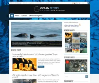 Oceansentry.org(Ocean Sentry) Screenshot