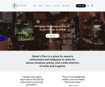 Oceansfloor.com(Ocean's Floor) Screenshot