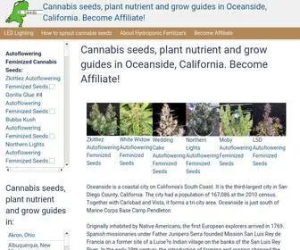 Oceansidecannabis.cf(Cannabis seeds) Screenshot