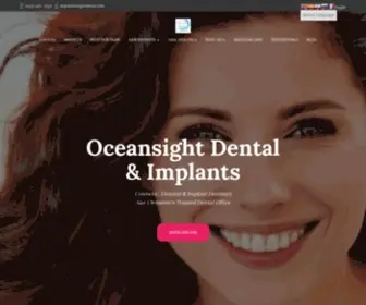 Oceansightdental.com(Top San Clemente Dentist) Screenshot