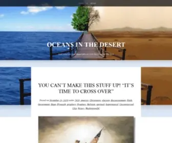 Oceansinthedesert.com(Oceans in the Desert) Screenshot