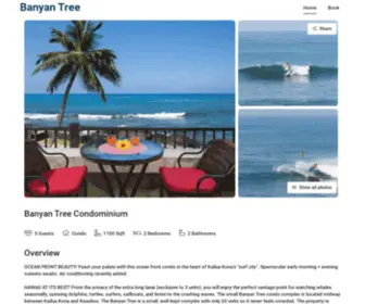 Oceanskona.com(Banyan Tree) Screenshot