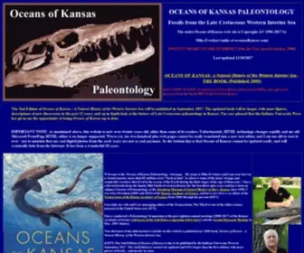 Oceansofkansas.com(Oceans of Kansas Paleontology) Screenshot