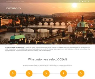 Oceansofttech.net(OCEAN SOFTWARE TECHNOLOGIES) Screenshot