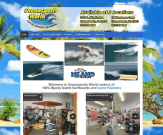 OceansportsWorld.com(Oceansports World) Screenshot