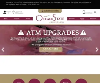 Oceanstatecu.org(Ocean State Credit Union) Screenshot