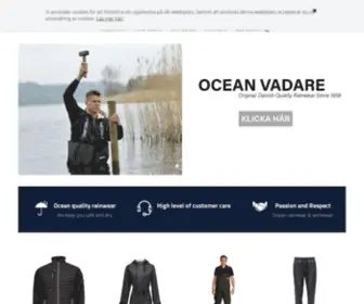 Oceantextile.se(Ocean Textile) Screenshot