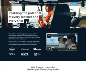 Oceantg.com(Home HCM Transition) Screenshot