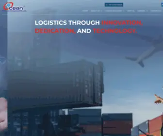 Oceantransworld.com(Ocean Transworld Logistics Pvt) Screenshot