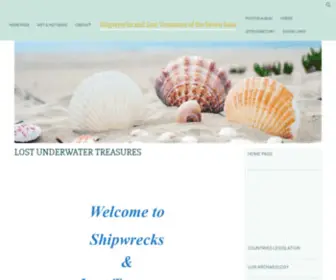 Oceantreasures.org(Lost Treasures of the Seven Seas) Screenshot