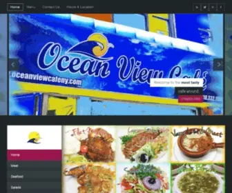 Oceanviewcafeny.com(Ocean View cafe) Screenshot