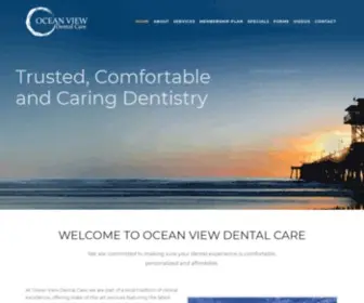 Oceanviewdentist.com(Ocean View Dental Care) Screenshot