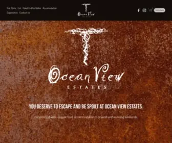 Oceanviewestates.com.au(Ocean View Estates) Screenshot