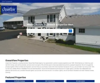 Oceanviewproperties.net(Oceanview Properties) Screenshot