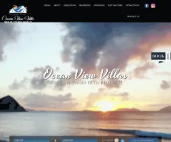 OceanviewVillabvi.com(Ocean View 1) Screenshot