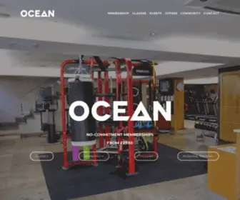 Oceanvillagehealthclub.gi(Ocean Health Club) Screenshot