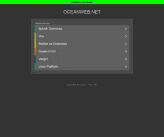 Oceanweb.net(Oceanweb) Screenshot