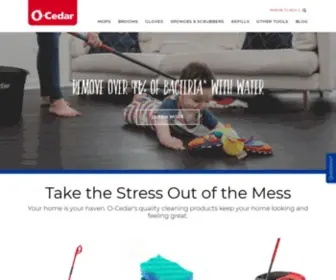 Ocedar.com(O-Cedar®) Screenshot