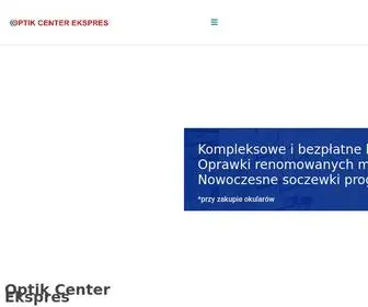 Oceszczecin.pl(Optik Center Ekspres) Screenshot