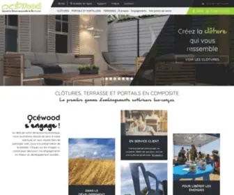 Ocewood.fr(Océwood) Screenshot