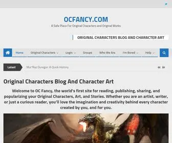 Ocfancy.com(Original Characters Blog and Character Art Original Characters Blog and Character Art) Screenshot