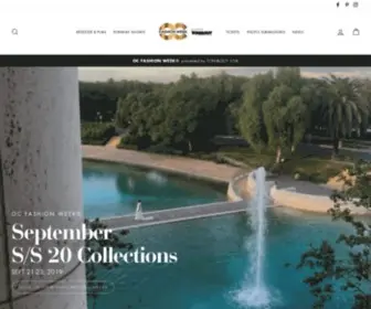 Ocfashionweek.com(OC FASHION WEEK®) Screenshot