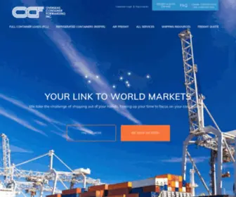 OCF.ca(Freight forwarding) Screenshot