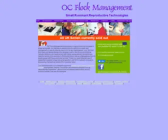 Ocflock.com(OC Flock Management) Screenshot