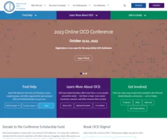 Ocfoundation.org(International OCD (Obsessive Compulsive Disorder) Foundation) Screenshot