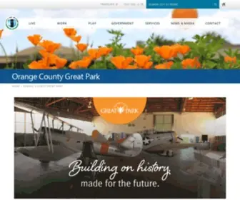 OCGP.org(Orange County Great Park) Screenshot