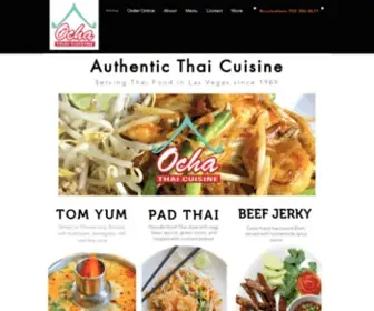 Ochacuisine.com(Thai Food Near Me) Screenshot