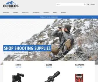 Ochocos.com(Ochocos Outdoors) Screenshot