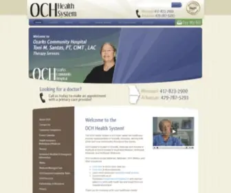 Ochonline.com(Ozarks Community Hospital) Screenshot