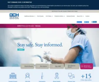 OCH.org(OCH Regional Medical Center) Screenshot